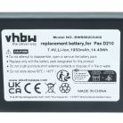 VHBW Akku Pax IS524, IS133 - 1750 mAh 7,4 V Li-Ion