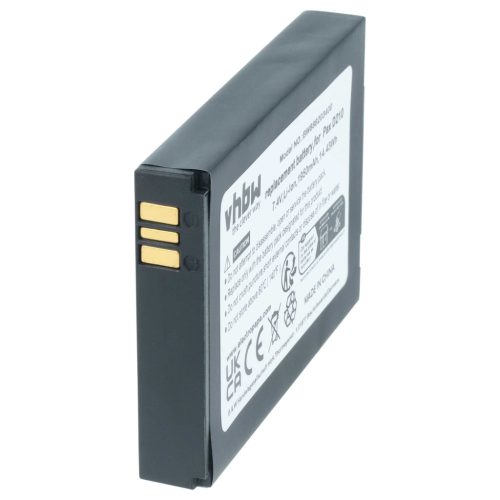 VHBW Akku Pax IS524, IS133 - 1750 mAh 7,4 V Li-Ion