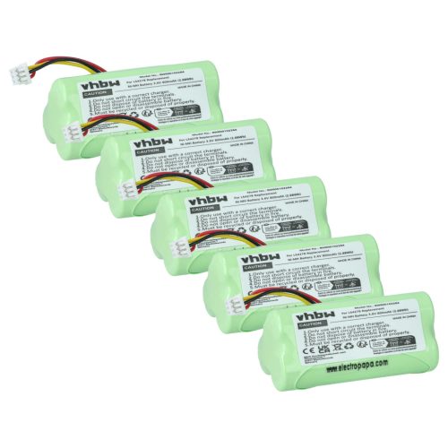 VHBW Battery Symbol 82-67705-01, BTRY-LS42RAAOE-01 - 800 mAh 3.6 V NiMH