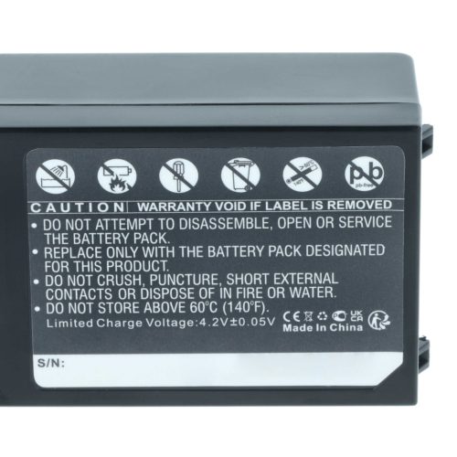 VHBW Akkumulátor Symbol 82-71363-02, 82-71364-01 - 3800 mAh 3,7 V Li-Ion