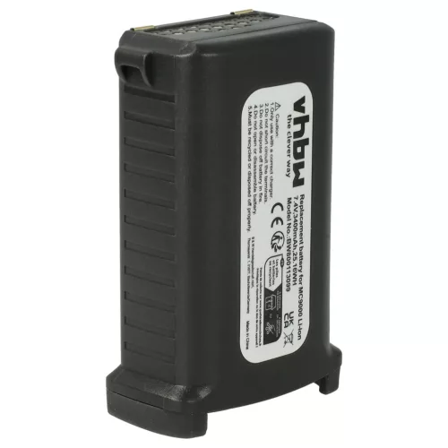 VHBW Handcomputer Akku 21-65587-02, 21-61261-01, 21-65587-01 - 3400 mAh 7,4 V Li-Ion
