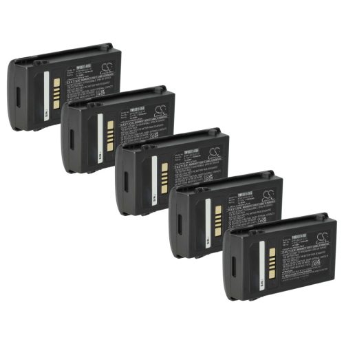 VHBW Akkumulátor Motorola BTRY-MC32-01-01 helyett - 5200 mAh 3,7 V Li-Ion