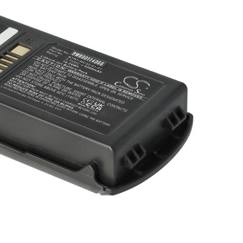 VHBW Akkumulátor Motorola BTRY-MC32-01-01 helyett - 5200 mAh 3,7 V Li-Ion
