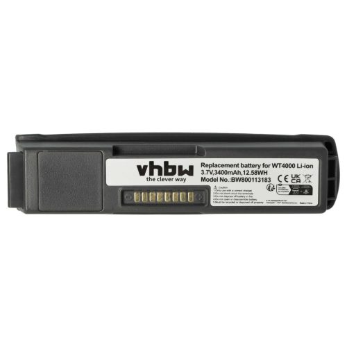 VHBW Battery Symbol 55-000166-01, 82-90005-03 - 3400 mAh 3.7 V Li-Ion