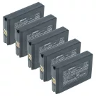 VHBW Akkumulátor Vectron B60 helyettesítő - 3000 mAh 3,7 V Li-polymer