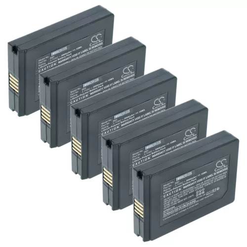 VHBW Akkumulátor Vectron B60 helyettesítő - 3000 mAh 3,7 V Li-polymer