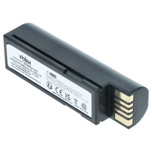 VHBW Akkumulátor Zebra BTRY-36IAB0E-00, 82-166537-01 - 2200 mAh 3,7 V Li-Ion