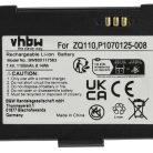 VHBW Akkumulátor Bixolon K409-00007A, PBP-R200 - 1100 mAh 7,4 V Li-Ion