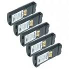 VHBW Battery Symbol 82-111636-01, BTRY-MC95IABA0 - 4600 mAh 3.7 V Li-Ion
