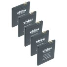 VHBW Akkumulátor Pax IS057 Angelcare vonalkódolvasóhoz - 1800 mAh 3,7 V Li-polymer