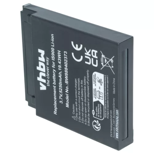 VHBW Card Reader Battery Pax IS900 - 5250 mAh 3.7 V Li-Ion
