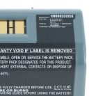 VHBW Printer Battery Intermec 318-026-001, 318-026-003, 318-026-004 - 3400 mAh 14.4 V Li-Ion