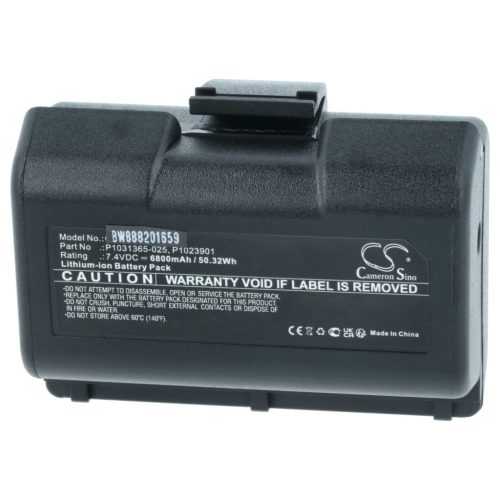 VHBW Printer Battery Zebra AT16004, BTRY-MPP-34MA1-01, BTRY-MPP-34MAHC1-01 - 6800 mAh 7.4 V Li-Ion