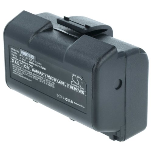 VHBW Printer Battery Zebra AT16004, BTRY-MPP-34MA1-01, BTRY-MPP-34MAHC1-01 - 6800 mAh 7.4 V Li-Ion