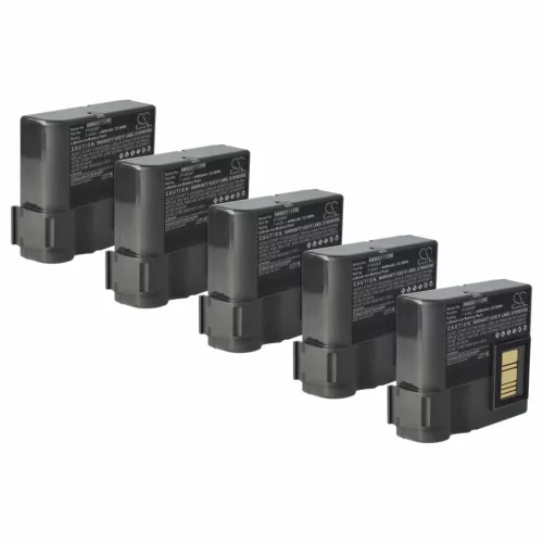 VHBW Printer Battery Zebra BTRY-MPP-68MA1-01, P1050667-016, P1040687 - 4400 mAh 7.4 V Li-Ion