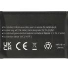 VHBW Telefon Akku A600ST1, 23-001080-00, 23-001059-00 - 800 mAh 3,7 V Li-Ion