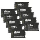 VHBW Battery Aastra 23-001080-00, 23-001059-00 - 800 mAh 3.7 V Li-Ion