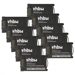   VHBW Battery Aastra 23-001080-00, 23-001059-00 - 800 mAh 3.7 V Li-Ion