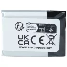Vezeték nélküli fejhallgató akkumulátor Anker 230518, 653035PN2 helyett - 720 mAh 3.7 V Li-polimer