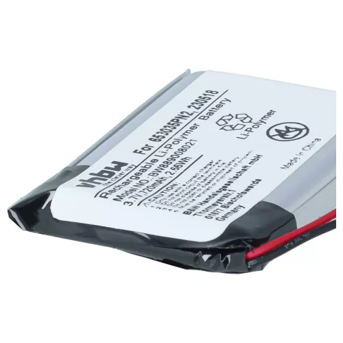 Vezeték nélküli fejhallgató akkumulátor Anker 230518, 653035PN2 helyett - 720 mAh 3.7 V Li-polimer