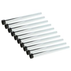   VHBW Vacuum Cleaner Hose Bosch 2 609 256 F27 - 50 cm, black / silver