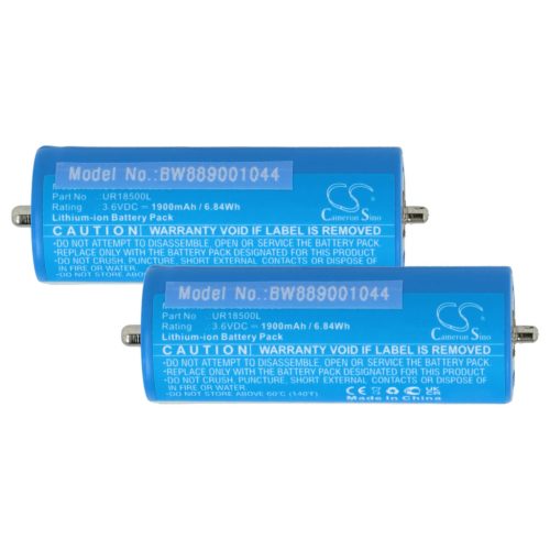 VHBW Battery replaces Braun 67030924, 6703925, 3018765, 67030925, 67030625, 7030924 - 1900 mAh 3.6 V Li-Ion