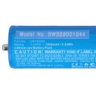 VHBW Battery replaces Braun 67030924, 6703925, 3018765, 67030925, 67030625, 7030924 - 1900 mAh 3.6 V Li-Ion
