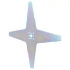 Cserepenge Stiga 122104111/0, 075Z007800A, 1126-9143-01 vezeték nélküli fűnyíróhoz stb. - Acélszürke