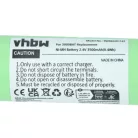 VHBW Akkumulátor NOVIPro 3000BAT, 880BAT - 3500 mAh 2,4 V NiMH