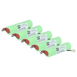   VHBW Battery for NOVIPro 3000BAT, 880BAT - 3500 mAh 2.4 V NiMH