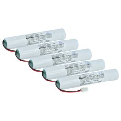   VHBW Vészvilágítás Akkumulátor Schneider 329056000, TD110332 - 4000 mAh 3,6 V NiCd