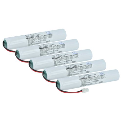 VHBW Vészvilágítás Akkumulátor Schneider 329056000, TD110332 - 4000 mAh 3,6 V NiCd