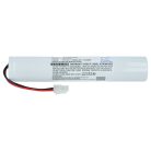 VHBW Vészvilágítás Akkumulátor Schneider 329056000, TD110332 - 4000 mAh 3,6 V NiCd