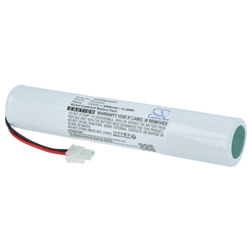 VHBW Vészvilágítás Akkumulátor Schneider 329056000, TD110332 - 4000 mAh 3,6 V NiCd