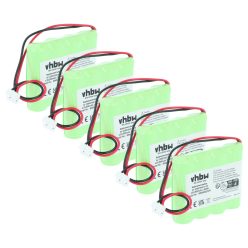   VHBW Emergency Lighting Battery 4BD-AA800BT, 329067840, 513141006 - 800 mAh 4.8 V NiCd
