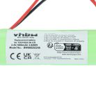 VHBW Emergency Lighting Battery TD310232 - 1600 mAh 2.4 V NiCd