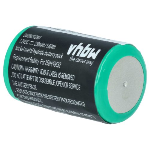 VHBW Medizinisches Gerät Akku Servox 19632 - 230 mAh 7,2 V NiMH