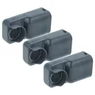 VHBW Refrigerator Filter 744069900 - 3x activated carbon