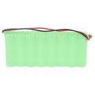 VHBW Alarmanlagen Akku Visonic 100729, 103-300672, GP130AAH6BMX, 0-9912-G - 2000 mAh 9,6 V NiMH