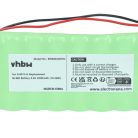 VHBW Alarmanlagen Akku Visonic 100729, 103-300672, GP130AAH6BMX, 0-9912-G - 2000 mAh 9,6 V NiMH
