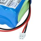 VHBW Alarmanlagenakku BT GP100AAS6YMX, GP130AAM6YMX, GP220AAM6YMX - 2000 mAh 7,2 V NiMH