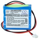 VHBW Alarmanlagenakku BT GP100AAS6YMX, GP130AAM6YMX, GP220AAM6YMX - 2000 mAh 7,2 V NiMH