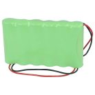 VHBW Alarmanlagenakku BAT301179, 103-303689, 103-300691, 103-301179 - 1500 mAh 7,2 V NiMH