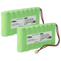   VHBW Alarmanlagen Akku Visonic 100729, GP220AAH8BMX, GP130AAH6BMX - 2200 mAh 9,6 V NiMH