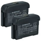 VHBW Battery Sennheiser 505974, 56429 701 095, BA 30 - 1800 mAh 3.7 V Li-Ion