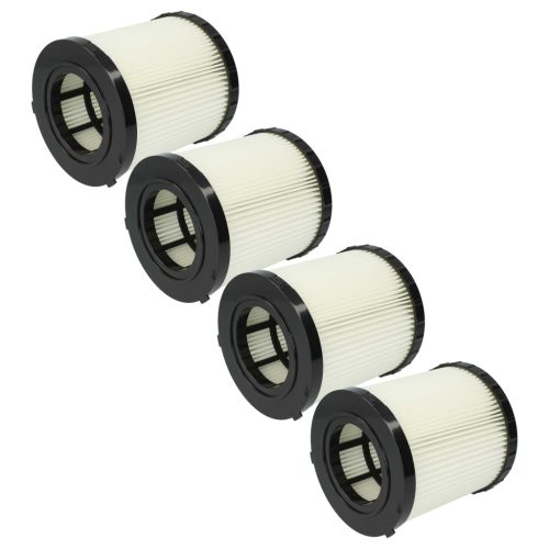VHBW Vacuum Filter DCV5801H, DCV5801H-XJ - 4x round filter