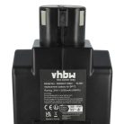 VHBW Electric Tool Battery Hilti BP72, BP60, 331530, BP40 - 2000 mAh 24 V NiMH