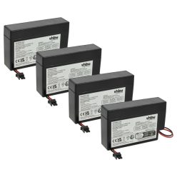 VHBW Akku MP0.8-12H - 800 mAh 12 V AGM
