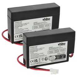 VHBW Universeller Akku MP0.8-12H Ersatz - 800 mAh 12 V AGM