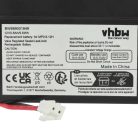 VHBW Universeller Akku MP0.8-12H Ersatz - 800 mAh 12 V AGM